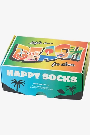 Happy Socks Sukat Beach Life Socks Gift Set 2 kpl