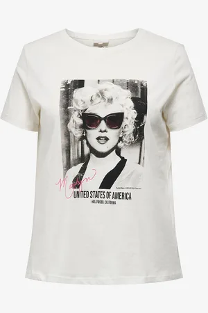ONLY T-paita carNewmarilyn SS Reg Tee Lcs Jrs