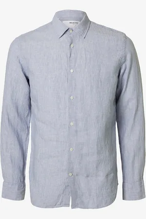 SELECTED Paita slhRegkylian-linen Shirt LS Classic