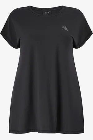Zizzi Lyhythihainen treenipaita aBasic S/S Long T-shirt