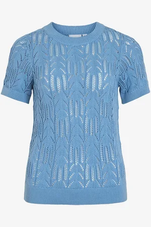 VILA Toppi viCotti S/s O-neck Knit