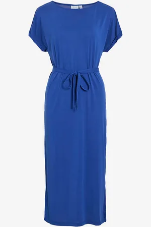 VILA Mekko viModala Boatneck S/s Midi