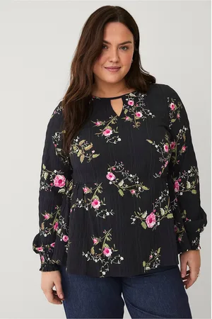 Zizzi Pusero mWes L/S Blouse