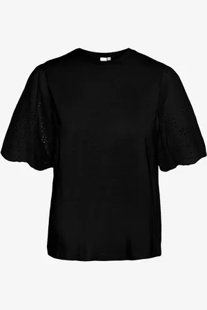 Y.A.S Toppi yasLex SS W. Emb Sleeves S. Noo