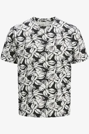 JACK & JONES T-paita Jorsplit Aop SS Crew Neck Pls