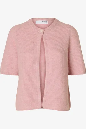 SELECTED Neuletakki slfSia Ras 2/4 Rib Knit NO