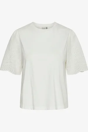 Y.A.S Toppi yasLex SS W. Emb Sleeves S. Noo