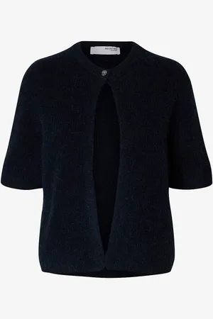 SELECTED Neuletakki slfSia Ras 2/4 Rib Knit NO