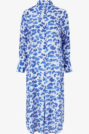 KAANDA Beach life Rantamekko Cheetah Shirt Dress