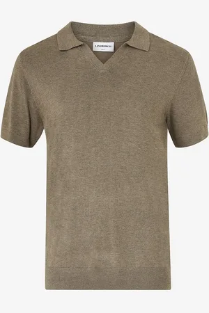 Lindbergh Pikeepaita Ecovero S/s V-neck Polo