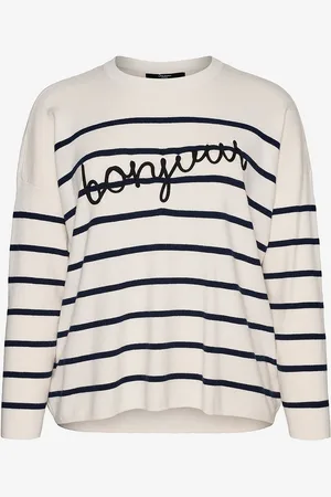 VERO MODA Pulloveri vmCaria Bonjour LS O-neck Pullover