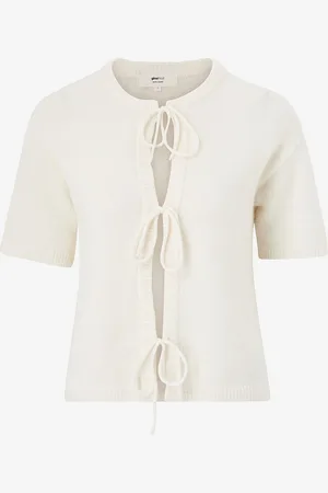 Gina Tricot Neuletakki Knitted Tie Cardigan