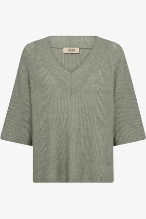Mos Mosh Paita mmTaci 3/4 V-neck Knit