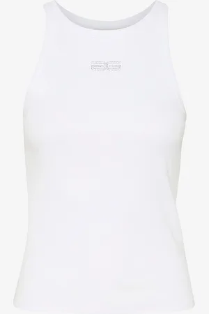 Gestuz Toppi gzDrew Rhinestone Logo Tank