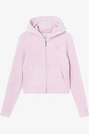 Juicy Couture Huppari Diamante Zip Through Hoodie