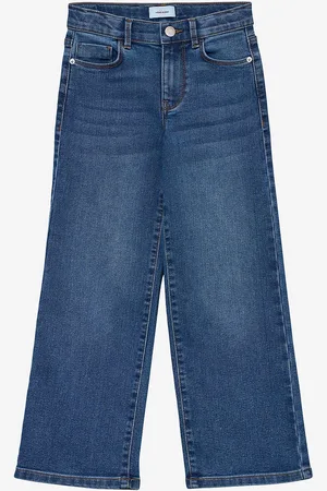 VERO MODA Farkut vmEmilie MR Wide Jeans Blue Girl
