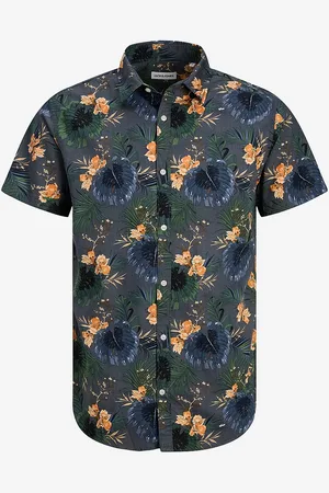 JACK & JONES Paita jjHawaii Aop Shirt SS Pls