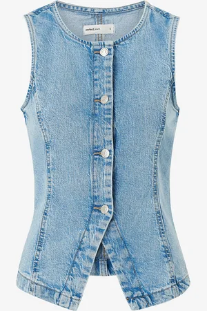 Gina Tricot Farkkuliivi Tailored Denim Vest