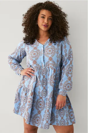 Zizzi Mekko vViva L/S Abk Dress