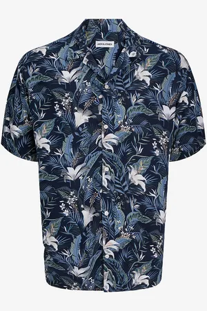 JACK & JONES Paita jjeJeff Tropical Aop Resort Shirt