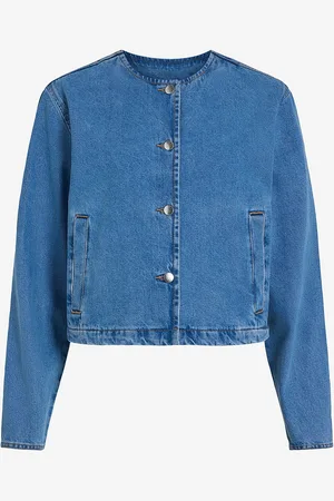 VILA Farkkutakki viReba L/S O-neck Denim Jacket