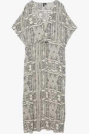 VERO MODA Mekko vmMenny SS 7/8 Kaftan Wvn