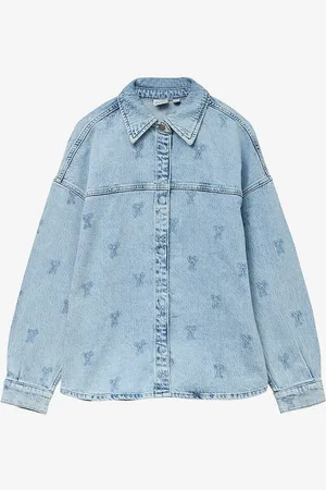 VERO MODA Farkkupaita vmHayden LS Oversized Emb Shirt RA3