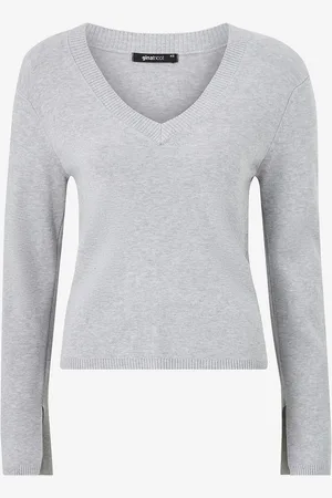Gina Tricot Pulloveri V-neck Knitted Top