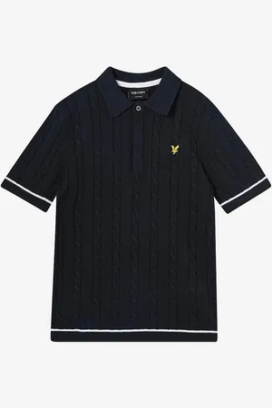 Lyle & Scott Paita SS Cable Knit Polo