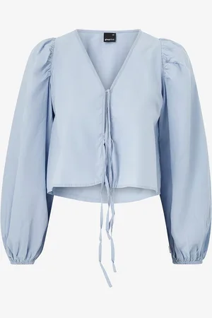 Gina Tricot Pusero Tie Blouse