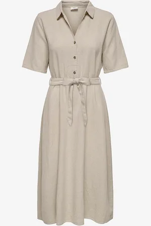 JDY Mekko Say 2/4 Midi Shirt Dress Wvn