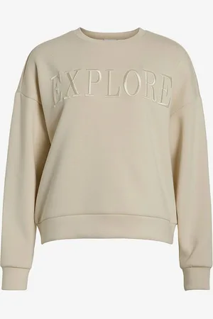 VILA Collegepaita viReflect New Emb L/S Sweat Top