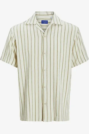 JACK & JONES Paita jorCoba Stripe Resort Shirt SS SN
