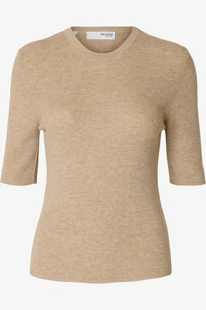 SELECTED Paita slfIngrid 2/4 Knit O-neck