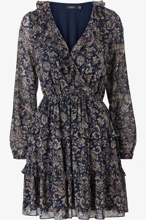 Ralph Lauren Mekko Poly Crinkle Ggt 58 Dress