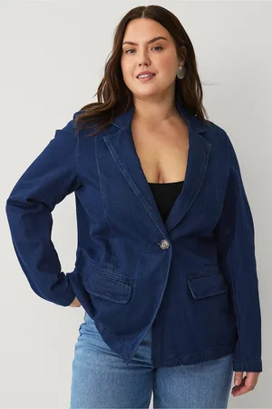 Zizzi Denimbleiseri jLiva L/S Denim Blazer