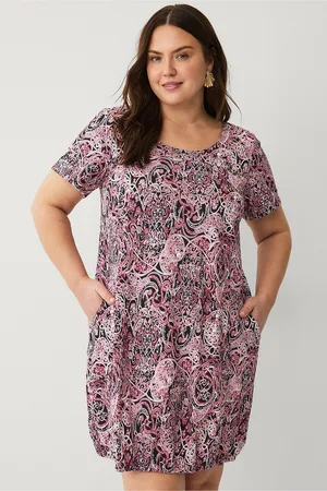 Zizzi Mekko jEasy S/S Aop Dress
