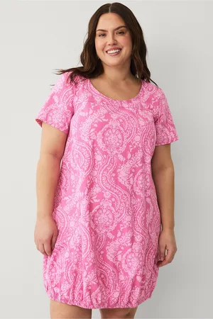 Zizzi Mekko jEasy S/S Aop Dress