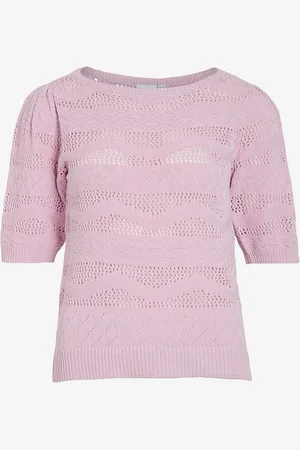 VILA Toppi viDazy New Boatneck 2/4 Knit Top
