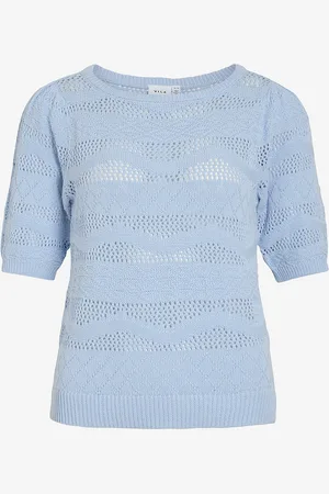 VILA Toppi viDazy New Boatneck 2/4 Knit Top