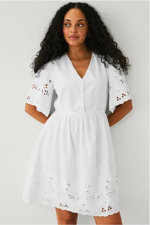 SELECTED Mekko slfDahlia SS Short Broderi Dress