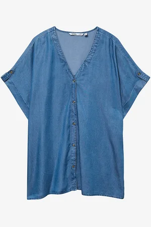 VERO MODA Paita vmcFleur SS Tencel Shirt