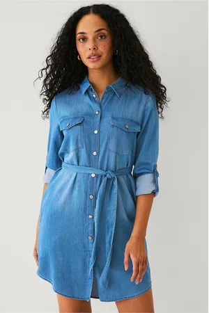 VILA Paitamekko viBista L/S Shirt Dress