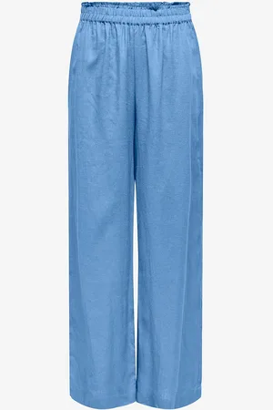 ONLY Housut onlTokyo HW Linen Blend St Pant