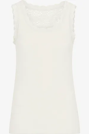Cream Vanessa Top toppi