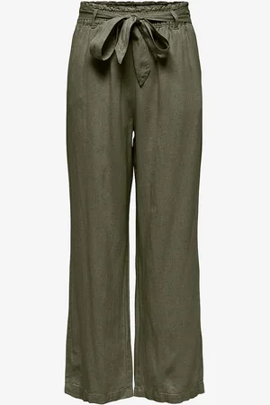 JDY Housut Say Linen Belt Pant Wvn