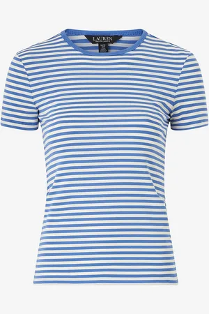 Ralph Lauren Toppi Refined Str 1x1 Rib-ssl-tsh