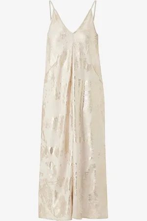 Soaked in Luxury Maximekko Slkitty Strap Dress