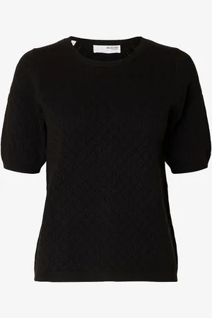 SELECTED Toppi slfHelen 2/4 Knit O-neck