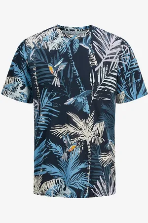 JACK & JONES T-paita jjHawaii Aop Tee SS Crew Neck Jnr